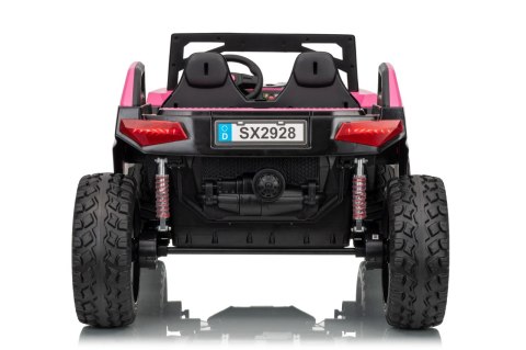 Auto samochód na akumulator  Buggy RTR Monster Speed 4x4 Różowy