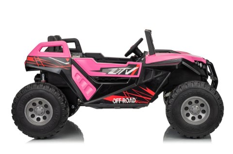 Auto samochód na akumulator  Buggy RTR Monster Speed 4x4 Różowy
