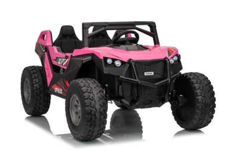 Auto samochód na akumulator  Buggy RTR Monster Speed 4x4 Różowy