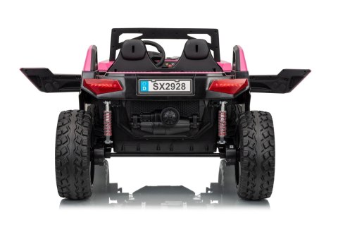 Auto samochód na akumulator  Buggy RTR Monster Speed 4x4 Różowy