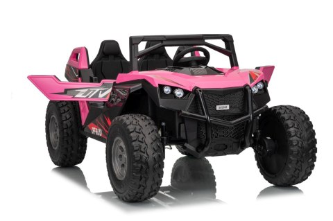 Auto samochód na akumulator  Buggy RTR Monster Speed 4x4 Różowy