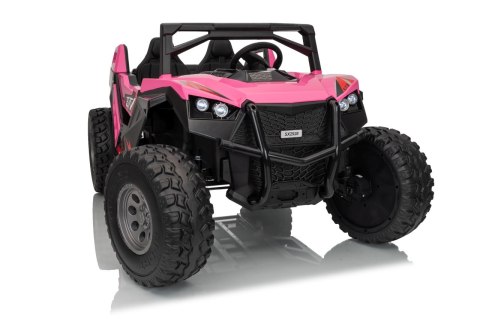 Auto samochód na akumulator  Buggy RTR Monster Speed 4x4 Różowy