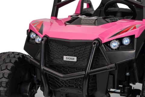 Auto samochód na akumulator  Buggy RTR Monster Speed 4x4 Różowy