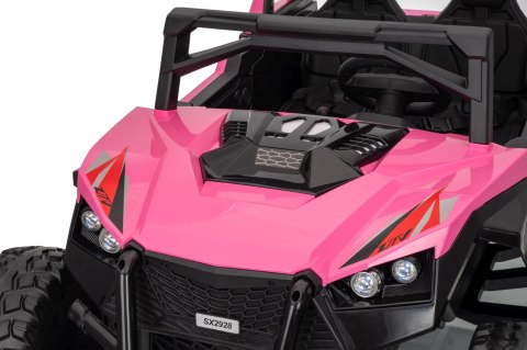 Auto samochód na akumulator  Buggy RTR Monster Speed 4x4 Różowy