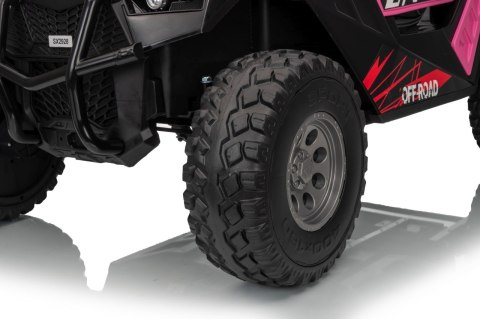 Auto samochód na akumulator  Buggy RTR Monster Speed 4x4 Różowy