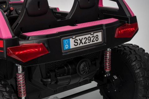Auto samochód na akumulator  Buggy RTR Monster Speed 4x4 Różowy