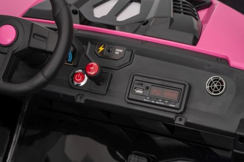 Auto samochód na akumulator  Buggy RTR Monster Speed 4x4 Różowy