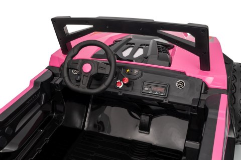 Auto samochód na akumulator  Buggy RTR Monster Speed 4x4 Różowy
