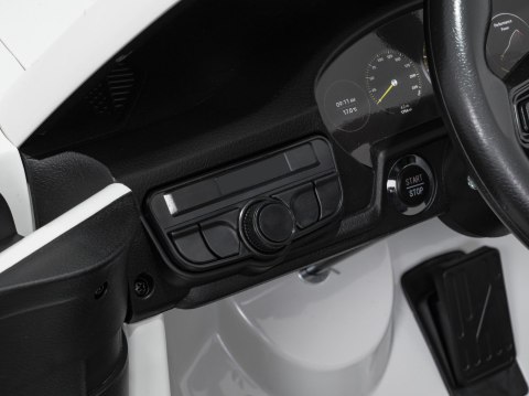 4x200W Auto samochód na akumulator  Porsche 911 GT3 Biały MP4