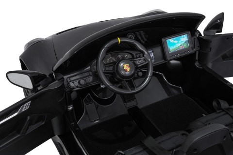 4x200W Auto samochód na akumulator  Porsche 911 GT3 Czarny MP4