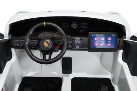 4x200W Auto samochód na akumulator  Porsche 911 GT3 STRONG MP4 Biały