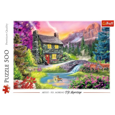 Puzzle 500 el. Górska sielanka