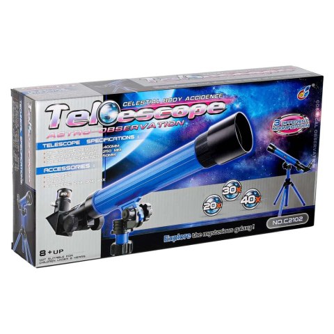 Teleskop edukacyjny ze statywem 20x 30x 40x