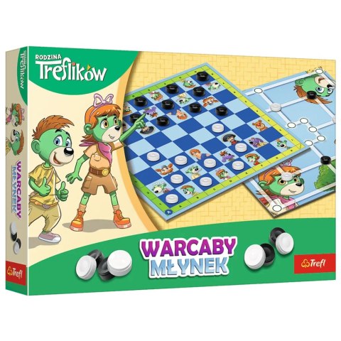 02658 GRA - Warcaby i Młynek Rodzina Treflików - KAZSTUDIO SA Rodzina Treflików FSC Mix 70%