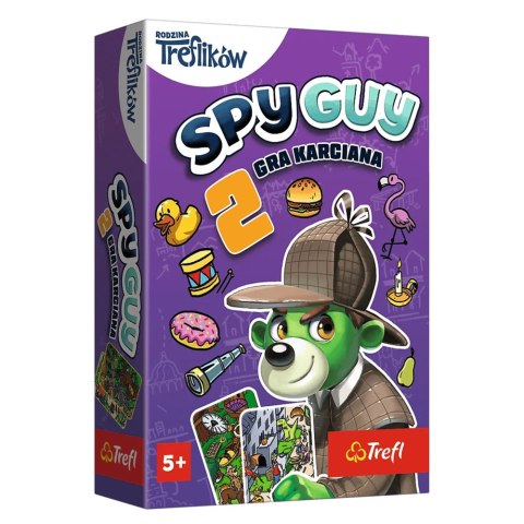 02817 GRA - Spy Guy Gra karciana 2 - KAZSTUDIO SA Rodzina Treflików FSC Mix 70%