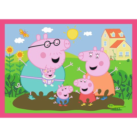 34672 4w1 (12,15,20,24) - Peppa uwielbia przygody - Peppa Pig FSC Mix 70%