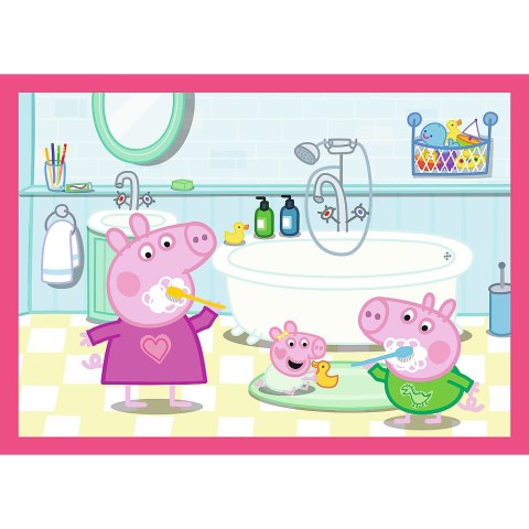 34672 4w1 (12,15,20,24) - Peppa uwielbia przygody - Peppa Pig FSC Mix 70%