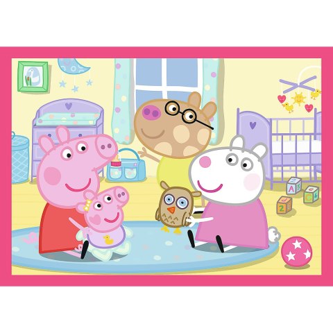 34672 4w1 (12,15,20,24) - Peppa uwielbia przygody - Peppa Pig FSC Mix 70%