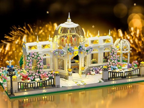 Klocki Neoklasyczny OGRÓD BOTANICZNY z efektami świetlnymi 2397ele