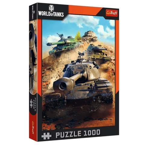 Puzzle - 1000 - World of Tanks: Czołgi w boju FSC Mix 70% - World of Tanks