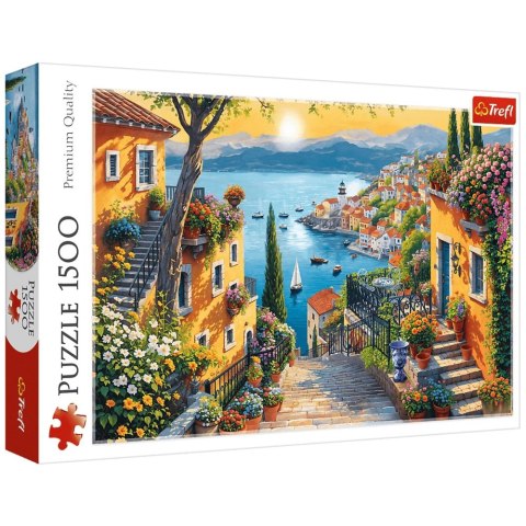 Puzzle - 1500 - Nadmorski widok FSC Mix 70%