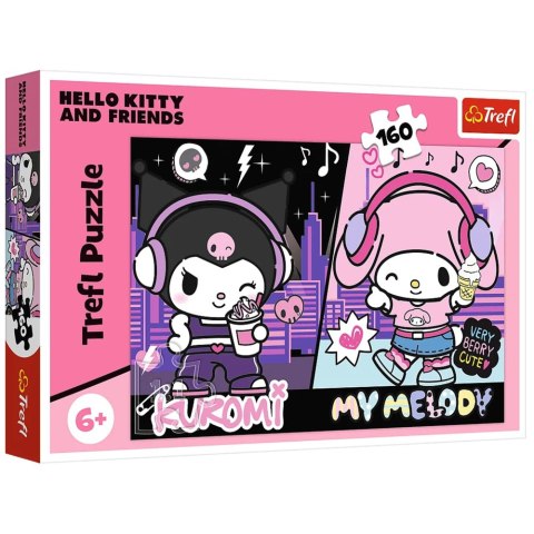 Puzzle - 160 - Kuromi rządzi - Hello Kitty FSC Mix 70%