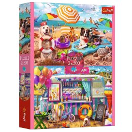 Puzzle - 2x500 - Wakacyjny czas FSC Mix 70%