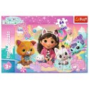 Puzzle - 24 Maxi - Koci Świat Gabby - Universal Gabby"s Dollhouse The Movie 2025