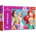 Puzzle - 30 - Piękny dzień księżniczek - Disney Princess
