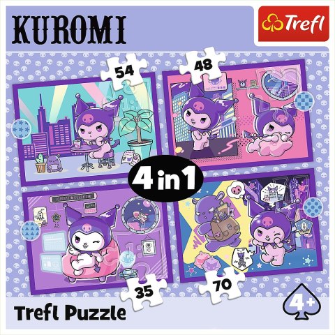 Puzzle - 4w1 - Dzień Kuromi - Hello Kitty