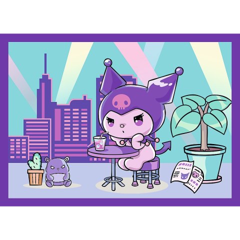 Puzzle - 4w1 - Dzień Kuromi - Hello Kitty