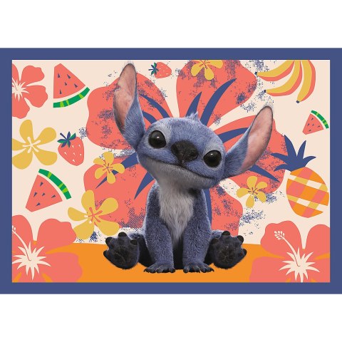 Puzzle - 4w1 - Wakacje na Hawajach - Disney Stitch The Movie