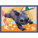 Puzzle - 4w1 - Wakacje na Hawajach - Disney Stitch The Movie
