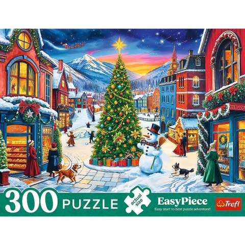 Puzzles - 300 XMAS EasyPiece - Świąteczne miasteczko FSC Mix 70%