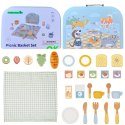 TOOKY TOY Zestaw Piknikowy Owoce do Krojenia Zestaw Śniadaniow