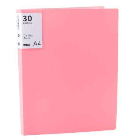 Teczka Z Koszulkami Album Ofertowy 30 Stron A4 Różowa