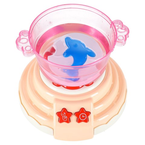 Klej żel kryształowy 3D crystal glue magiczna kuchnia szablony kreatywny zestaw 62 elementy morelowy