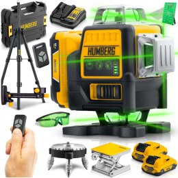 Laser krzyżowy w walizce + statyw Humberg HM-171
