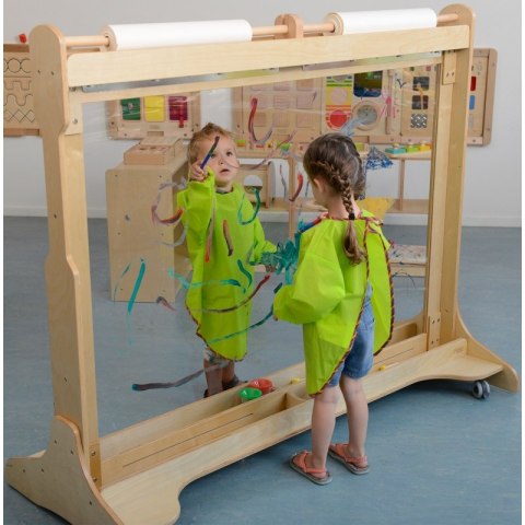 Ogromne Okienko Do Malowania Masterkidz Uchwyt Na Rolki Papieru 2 w 1