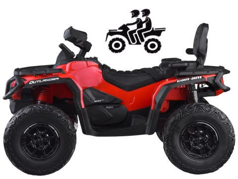 800w 4x4 Quad na akumulator CAN-AM OUTLANDER Panel LCD