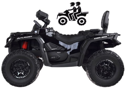 Quad na akumulator dla dzieci 2 osob CAN-AM OUTLANDER 4x4 Panel LED