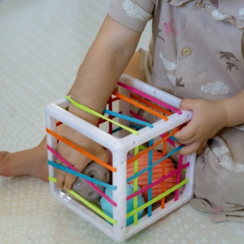 WOOPIE Elastyczna Kostka Sensoryczna Sorter dla Dzieci Zwariowane Kształty 5 el.