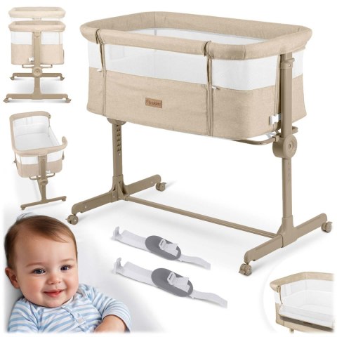 Łóżeczko dziecięce składane turystyczne dostawka Nukido NK-243