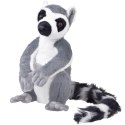 Maskotka duży pluszowy Lemur z Madagaskaru siedzący 27cm 14159
