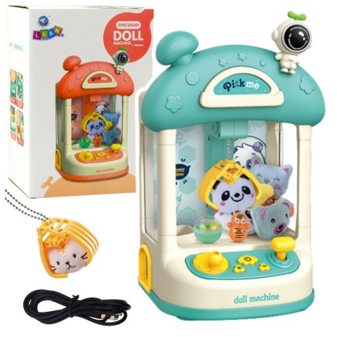 Maszyna Do Łapania Pluszaków Kulek Słodyczy Dla Dzieci Niebieska