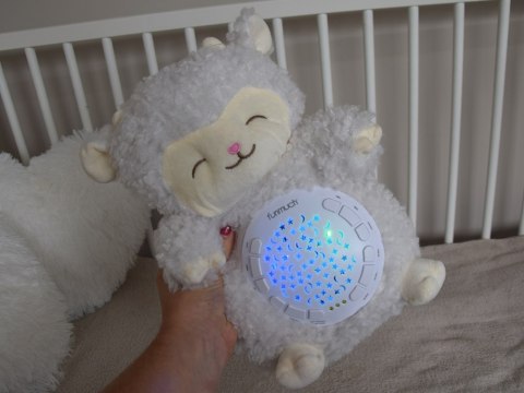 Projektor gwiazd Mięciutka OWIECZKA - 20 różnych kołysanek + dźwięki