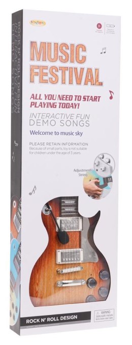 Zestaw muzyczny Gitaraelektryczna + Mikrofon microport