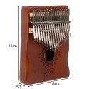 Instrument muzyczny - kalimba Malatec 24352