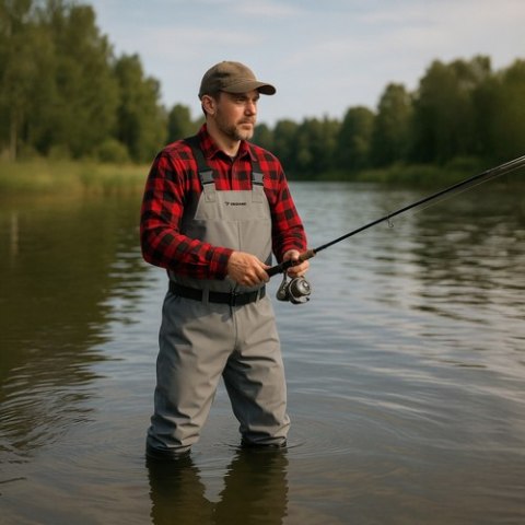 Spodniobuty wędkarskie TRIZAND - wodery 45