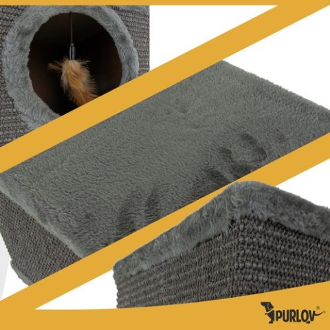 Legowisko dla kota - domek na nóżkach Purlov 26215